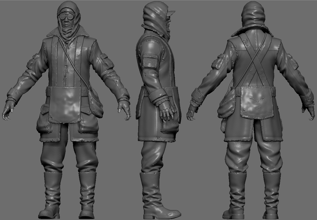 zbrush character model free download